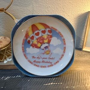 Unopened 1984 American Greetings Fine Porcelain Happy Birthday Collector’s Plate